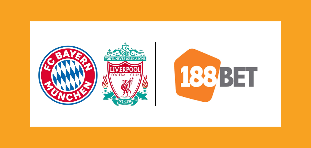 188bet tài trợ đội bóng Liverpool và Bayern Munich