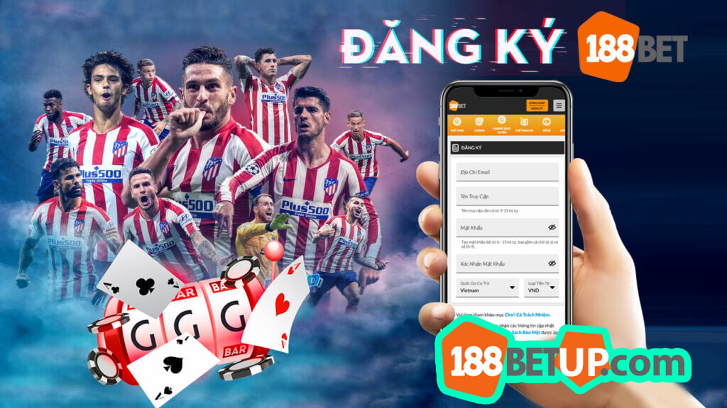 Đăng ký 188Bet nhanh