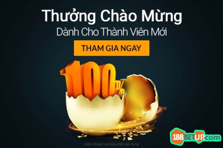 Khuyến mãi lên đến 100% cho lần gửi tiền đầu tiên