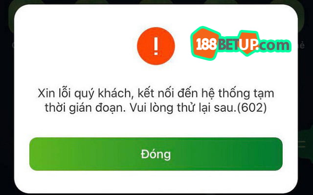 Ngân hàng liên kết không thể xử lý giao dịch