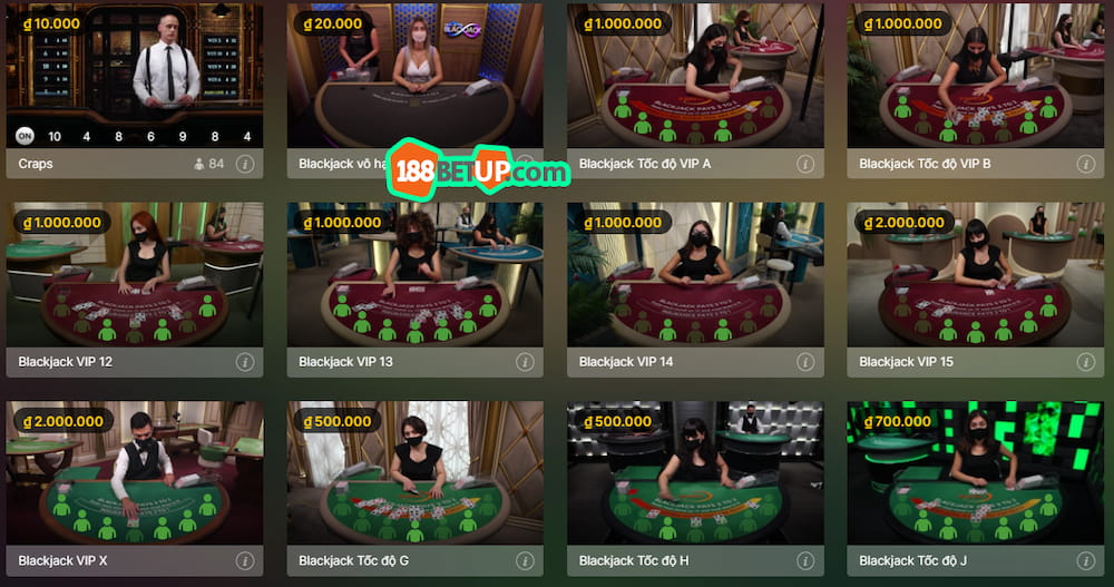 Tham gia chơi Blackjack tại nhà cái 188Bet ngay hôm nay