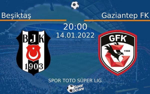 Soi kèo Gaziantep vs Besiktas 20h ngày 25/12/2022, Super Lig Thổ Nhĩ Kỳ