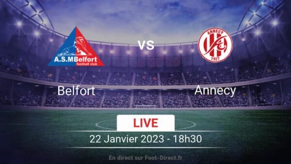 Soi kèo Belfort vs Annecy 0h30 ngày 23/1/2023, cúp Quốc gia Pháp