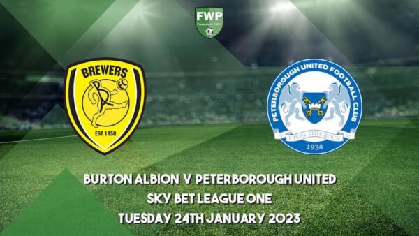 Soi kèo Burton Albion vs Peterborough United 2h45 ngày 25/1/2023, League One Anh