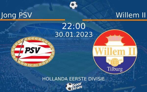 Soi kèo Jong PSV vs Willem II 2h ngày 31/1/2023, giải hạng hai Hà Lan